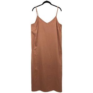 Jackson Rowe Light Copper Slip Dress size L